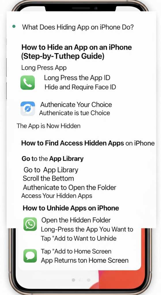 How to Hide an App on iPhone A Complete Step-by-Step Guide