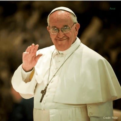 On Sunday, Pope Francis cautioned against "biased solutions" to the Israeli-Palestinian tensions,