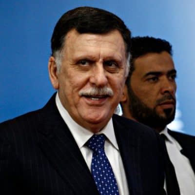 Libyan Prime Minister Fayez al-Sarraj