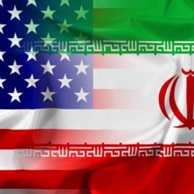 Flag of Iran and United States