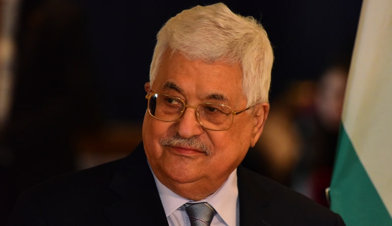 President of Palestinian Mahmoud Abbas