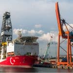 Turkey's first drilling ship "Fatih" Black Sea