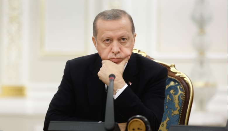 Turkish President Recep Tayyip Erdogan at ukraine
