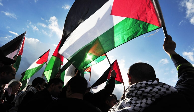 National flag of Palestinians