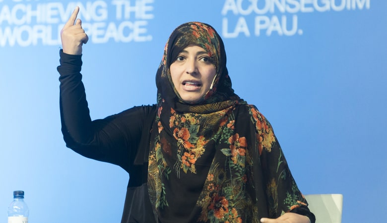 Nobel Peace Prize in 2011 Tawakkol Karman