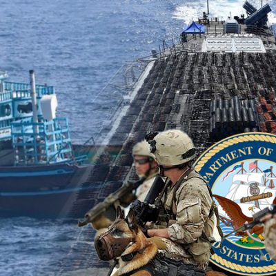 US Navy seizes cargo