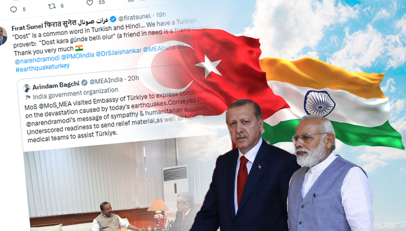 Turkey thanks India