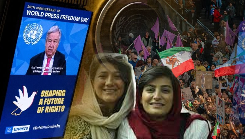 jailed Iranian female journalists