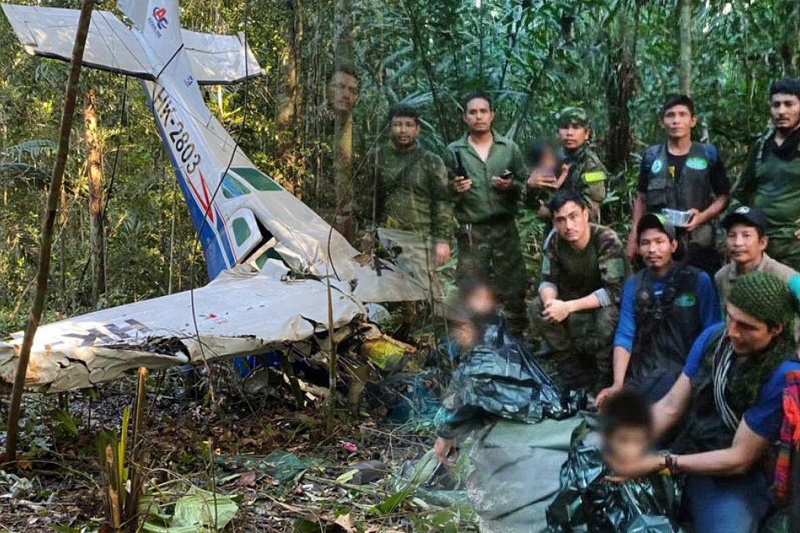 Colombia Plane Crash: 4 Found Alive in Amazon Jungle