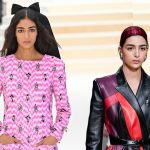 British Moroccan model Nora Attal poses for Chanel Beauty