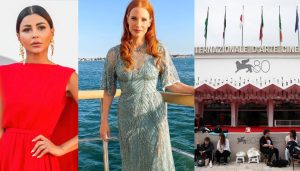 arab celebrities shine at the 80th venice film festival opening ceremony