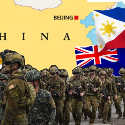 australian filipino forces conduct joint exercises near south china sea