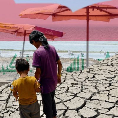 iraq drought claims lakeside resort no more water