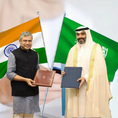 saudi arabia india sign cooperation agreement on digital economy solidify efforts to achieve kingdoms vision 2030