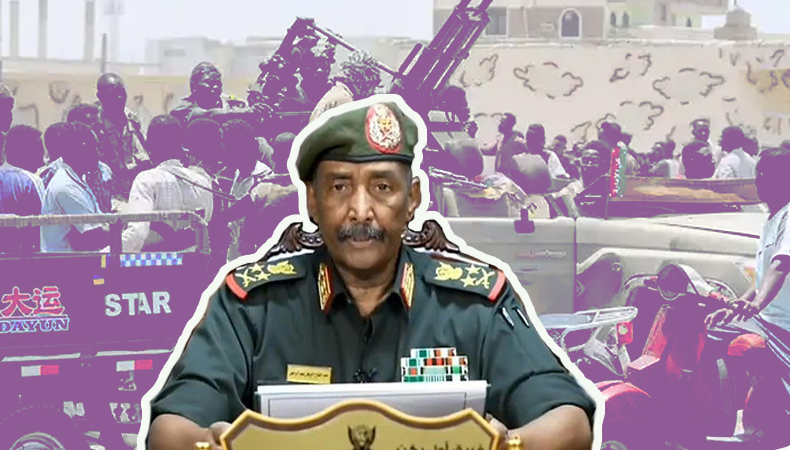 sudans army chief appears in video amid ongoing conflict