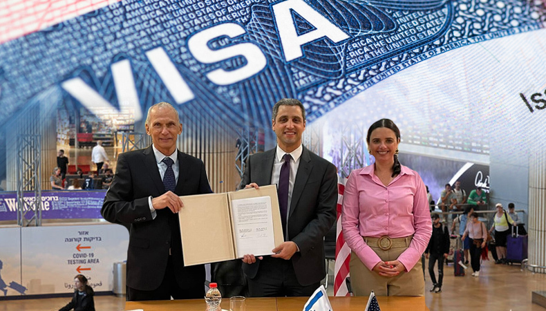 U.S. Observers Assess Israel's Borders for Visa Waiver Deal
