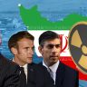 why uk france us want iran to resolve nuclear material concerns