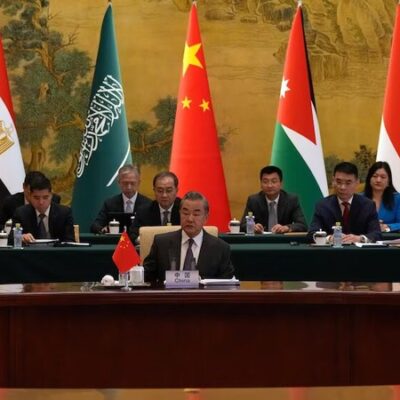 Arab Countries Count on China to Bring Peace in Gaza