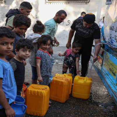 gaza water crisis