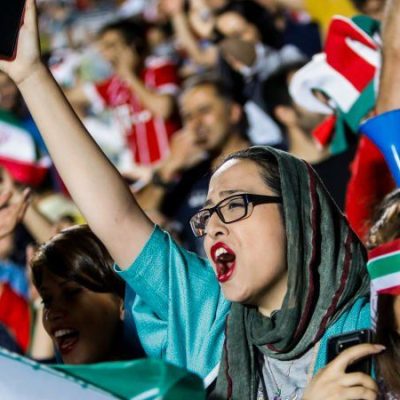 Historic for Iran Women, Female Football Fans Allowed in Stadiums