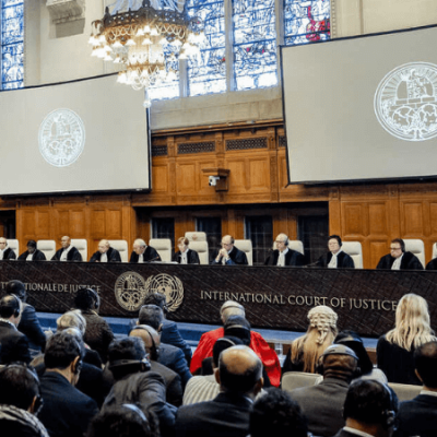 icj takes on israel's genocidal actions