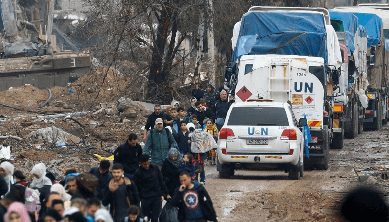 gazans in desperate need of humanitarian aid
