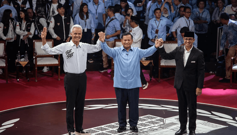 historic presidential election held in indonesia