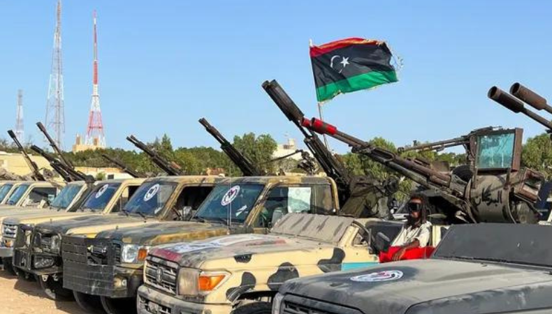 libyan govt confirms militias' departure from tripoli.
