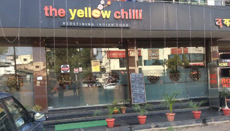 the yellow chilli