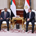 egypt backing of sudanese president al burhan