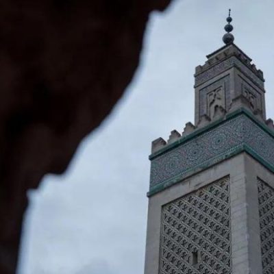 discovery of boar head outside mosque in france