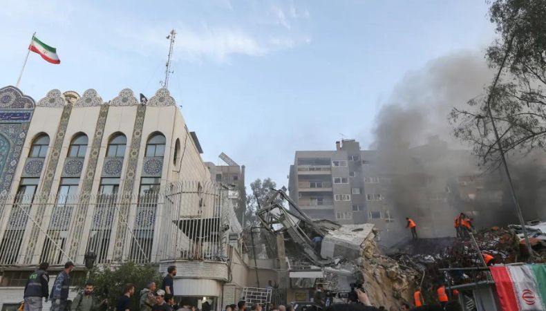 iran israel tensions escalate following embassy attack, raising fears of conflict