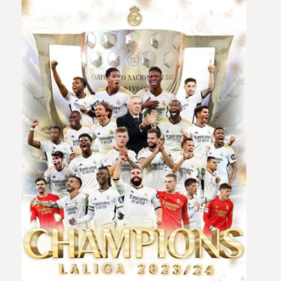 real madrid crowned as 2023 24 la liga champions