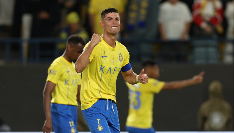 ronaldo celebrates leading his team to king’s cup final