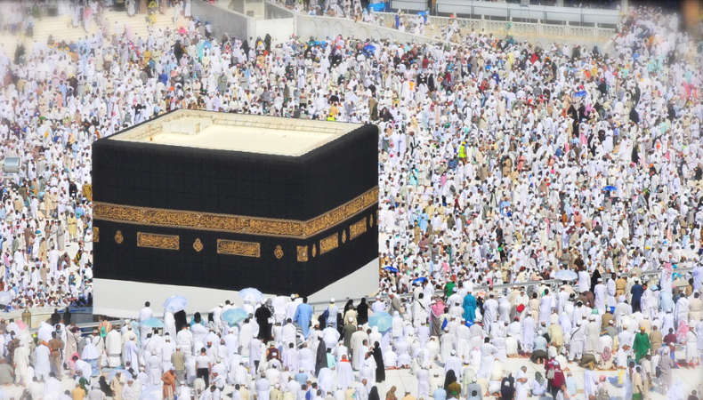 muslim embark on hajj amidst israel hamas conflict