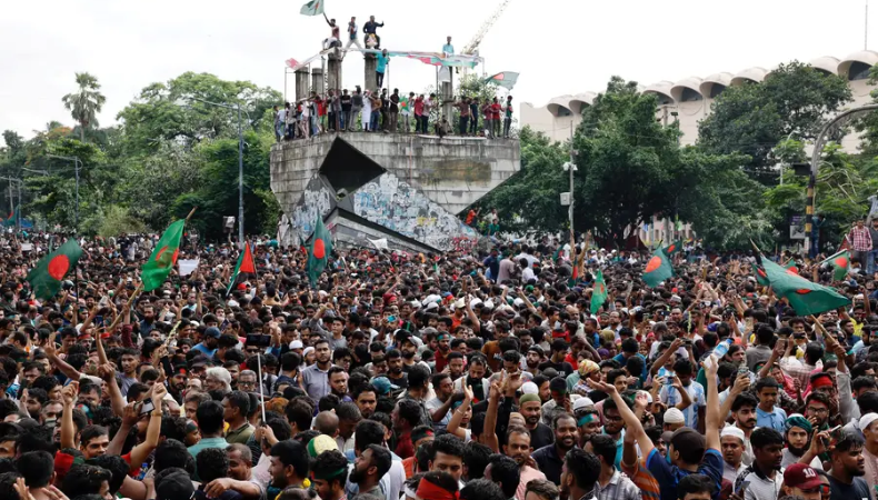 bangladesh coup protests, ousting of sheikh hasina, and the current situation