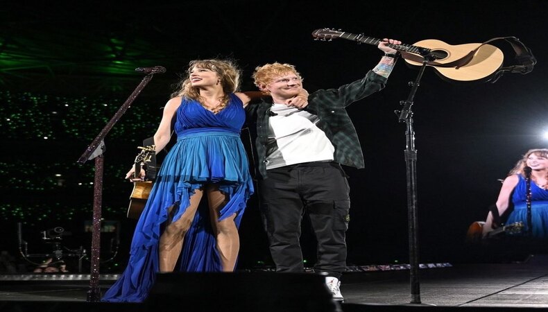 taylor swifts eras tour triumphs with ed sheeran and sets new records