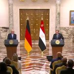 president abdel fattah al sisi meets german president addressing the nile water dispute and gerd