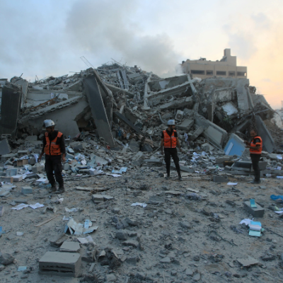 400 days of conflict deadly airstrike in gaza kills 36, including 15 children