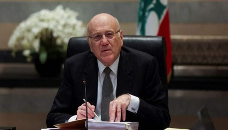 breaking news lebanese caretaker prime minister meets serbian and chilean ambassadors