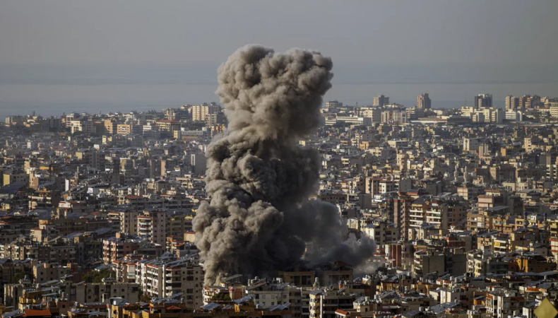 israeli airstrikes devastate central beirut, killing 11 in escalating conflict with hezbollah