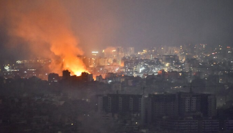 latest israeli airstrikes hit beirut’s southern regions in continued escalation (2)