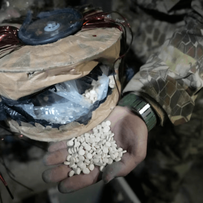 Syrian Forces Destroy Massive Drug Cache Including One Million Captagon Pills