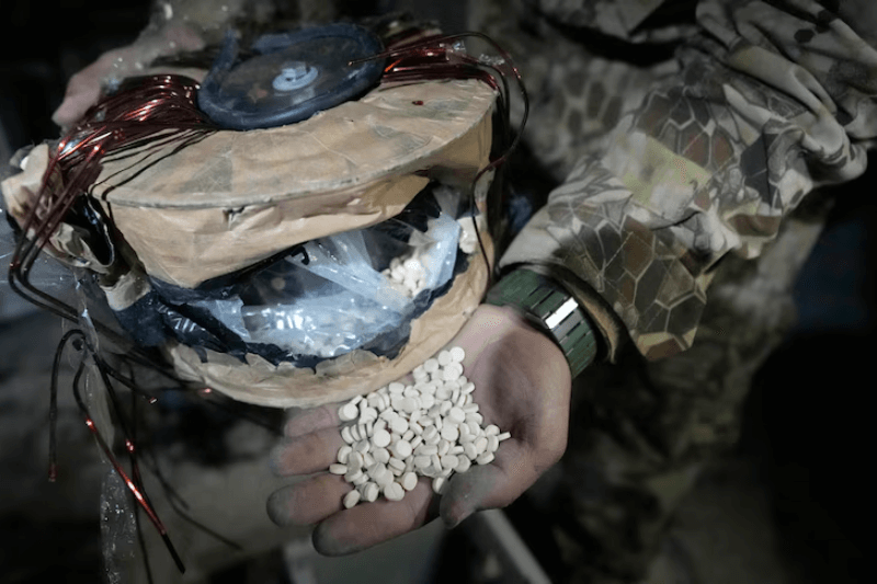 Syrian Forces Destroy Massive Drug Cache Including One Million Captagon Pills