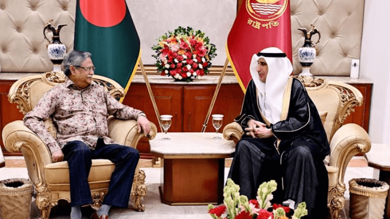 Bangladesh President Calls for Enhanced Manpower Recruitment and Investment from Kuwait