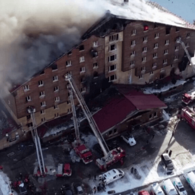 Fire at Turkey ski resort kills 10, injures 32