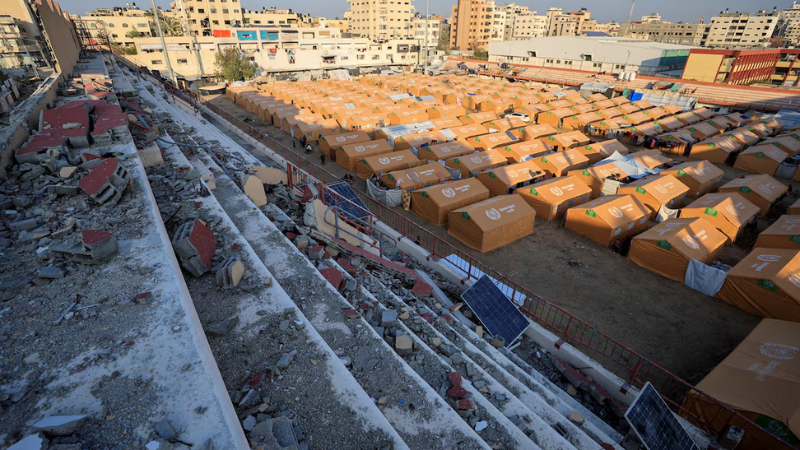 egypt welcomes trump's stance against gaza displacement