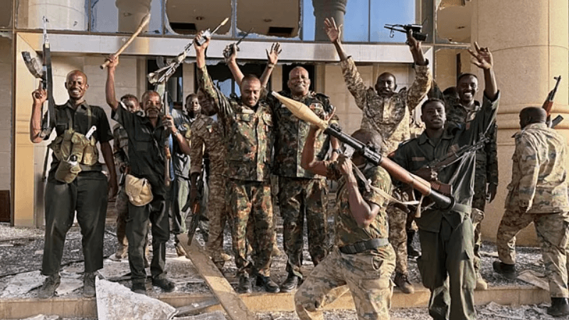 Sudan’s Military Strengthens Hold Over Khartoum with Major Seizures Including Central Bank