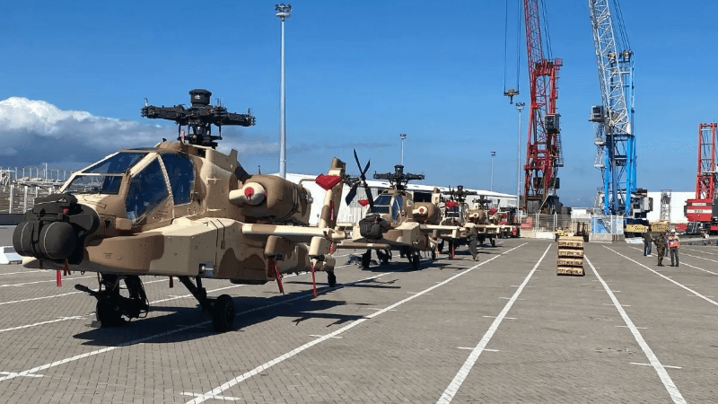 Morocco Receives First Boeing Apache Attack Helicopters