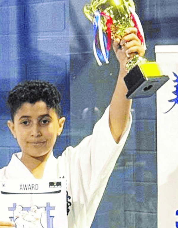 kuwait's nasser al nasser captures gold at kyokushin championship